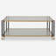 Uttermost Kentmore Glass Coffee Table