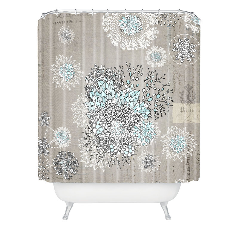 Eccles Floral Shower Curtain