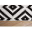 Tapis de couloir élégant (3,3 x 6,6 pi), 100% polyester, hauteur de poils de 0,3 po | Pois antibactérien et antidérapant en feutre de PVC | Lavable à la machine, impression numérique 3D, durable et facile à nettoyer | Parfait pour les vestibules et les espaces de vie-1231694362