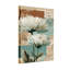 Plantes et fleurs, fond de carte postale de Paris rétro blanc-1612196585