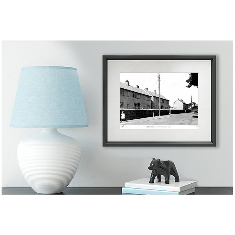 Abbeytown, New Houses C1955 by Francis Frith - Single Picture Frame Print, 28cm H x 36cm W x 2.3cm D