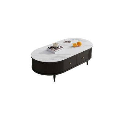 French Retro Style Wood Coffee Table