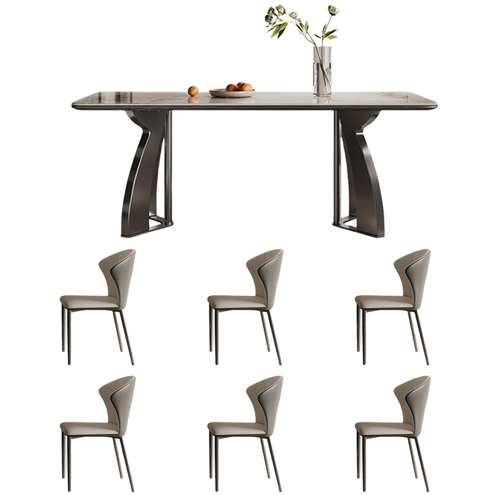 Pakloer European modern simple dining table set | Wayfair