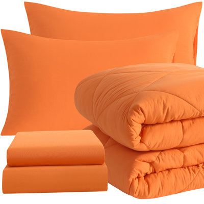 5PC All Season Microfiber Bedding Set