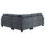 Canapé modulaire rembourré 3 pièces Onorato-397095826