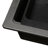 Nantucket Sinks 33 inch Dualmount Workstation Granite Composite Black