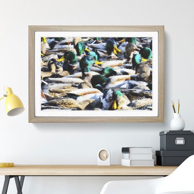 Mallard Ducks - Picture Frame Painting
