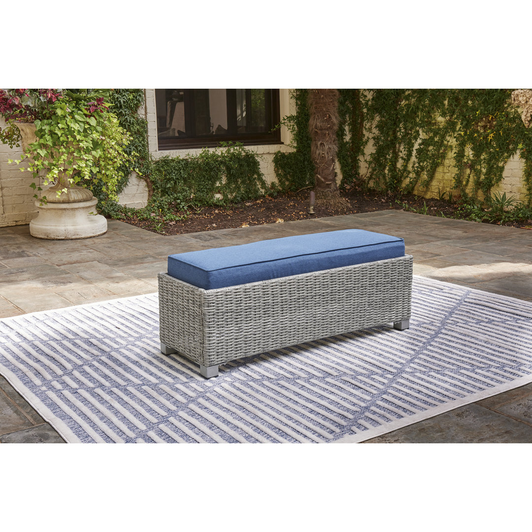 Lylou Stainless Steel Outdoor Bench Latitude Run®