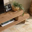 Kuanysh Unfinished TV Stand for TVs up to 48" with Fireplace Included