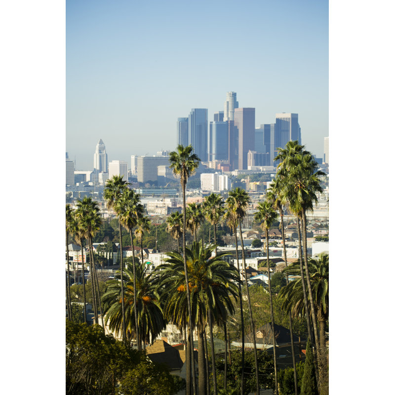 Los Angeles - Wrapped Canvas Print, 46cm H x 30cm W x 3.8cm D