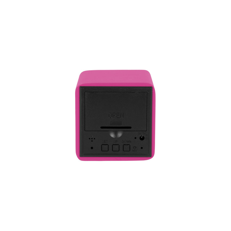 Digital Numerical Electric Alarm Tabletop Clock, Pink