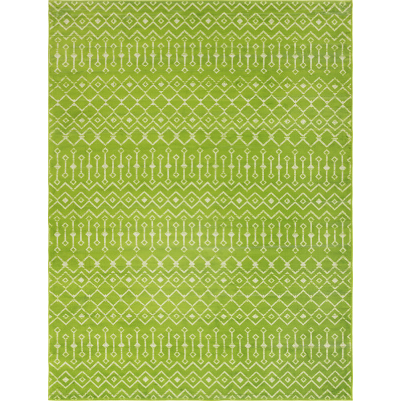 Aemtenan Abstract Indoor Rug, Rectangle 9'10" x 13'