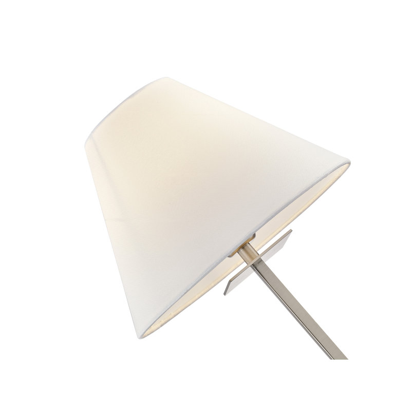 Linnea Metal Table Lamp, Silver