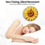 Horloge tournesol avec chiffres