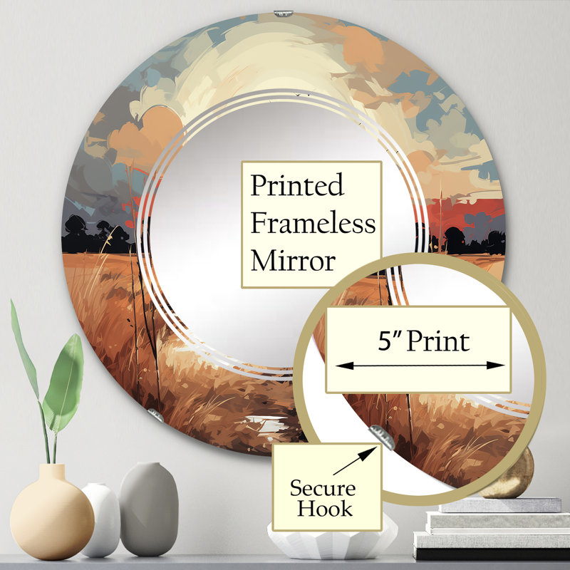 Miroir Zulfia, 24 po x 24 po