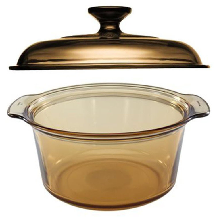 Glass cookware - cooking in Visions cookware 