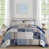 Navy Blue Patchwork est en rupture de stock