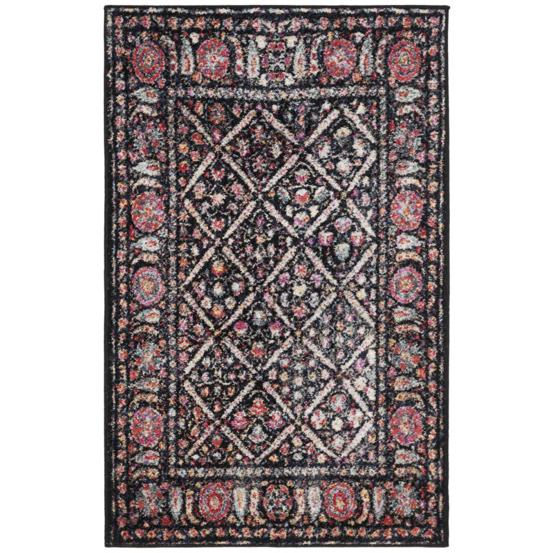 Alisa Performance Oriental Rug, Rectangle 6' x 9'