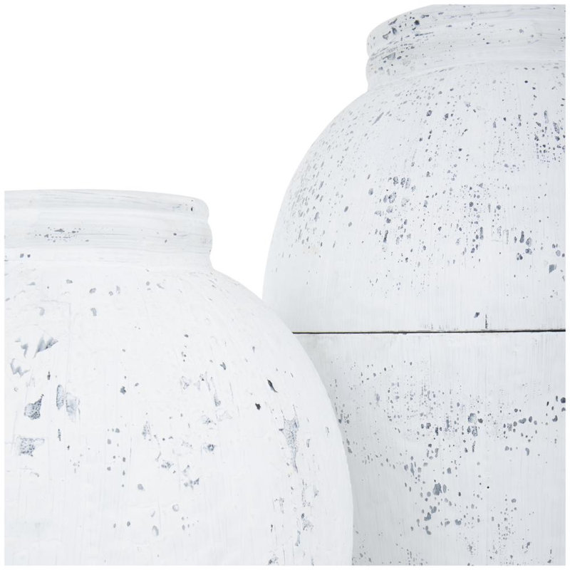 Ensemble de grands vases en métal Neako