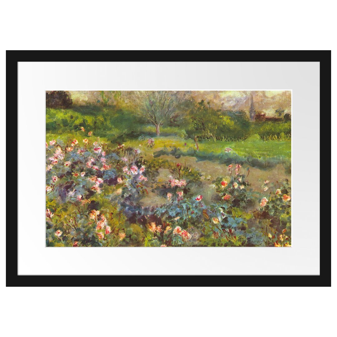 Gerahmter Kunstdruck Rose Grove von Pierre-Auguste Renoir