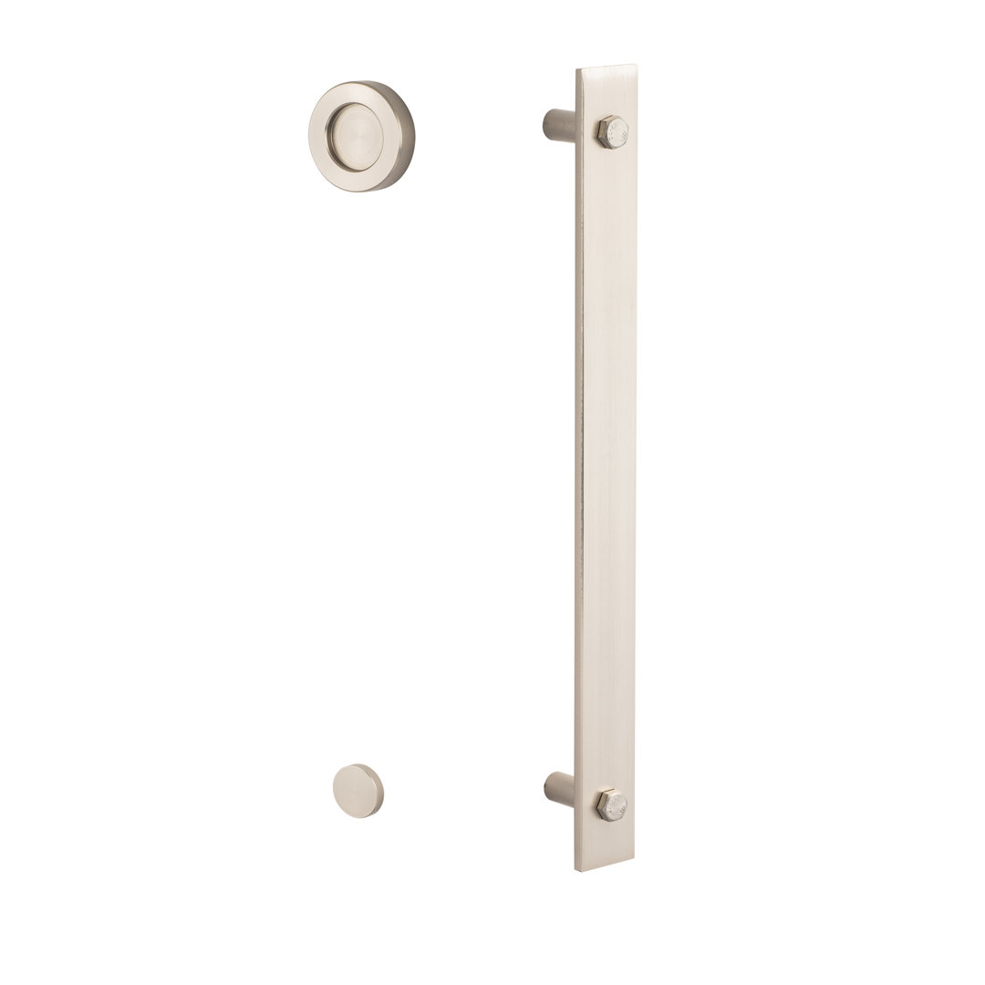 Modern Barn Door Handle with Round Pull Sure-Loc Hardware 