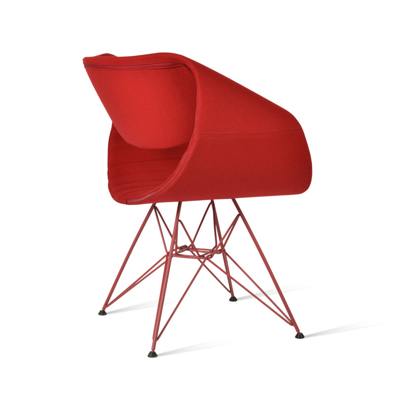 Fauteuil tour Seminyak, Rouge, Rouge
