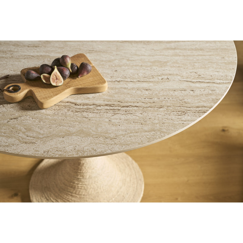 Oasis Round Marble Dining Table