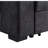 95"W Black Woven Fabric Reversible Sleeper Sectional Sofa With Storage Chaise Cup Holder Charging Ports And Pockets-671991128