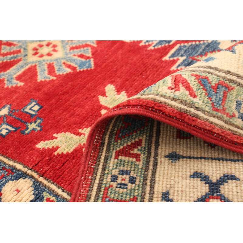 Qaiden One-of-a-Kind 4' X 6' 2010s Wool Area Rug in Brown