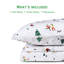 Ensemble de draps pour grand lit 4 pièces Gogreen-116827359-116827644