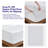 Ultra Soft Microplush Solid Fleece Sheet Set - Queen, White-117002906-117002903