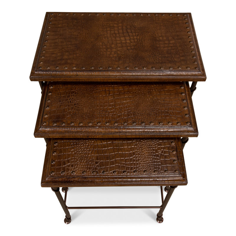 Croc Nesting End Table