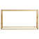 Arlo Unfinished Glass Top Console Table
