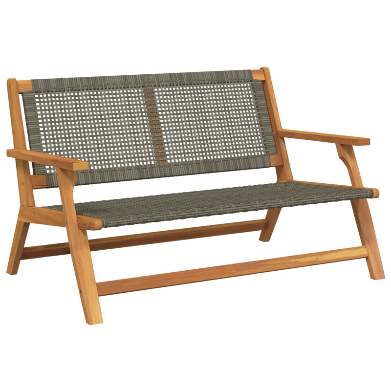 vidaXL Garden Furniture Grey 48.03 x 30.71 x 28.74 in, Gray
