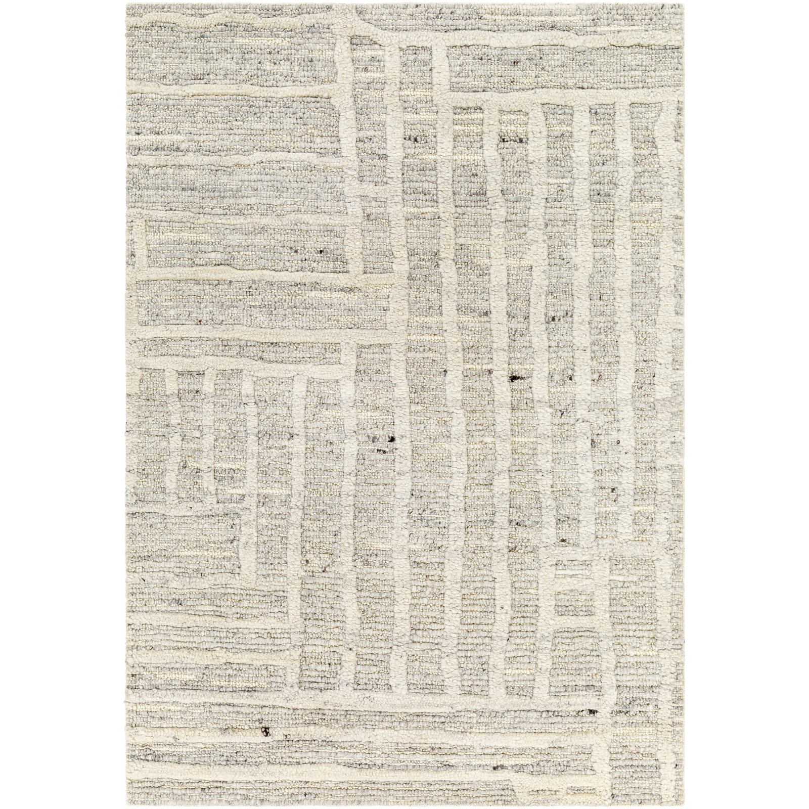 Edwardo Hand-Woven Abstract Rug, Rectangle 10' x 14'