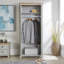 Rasberry 2 Door Manufactured Wood Wardrobe