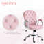 Chaise de bureau en velours pour Vinsetto-428534223