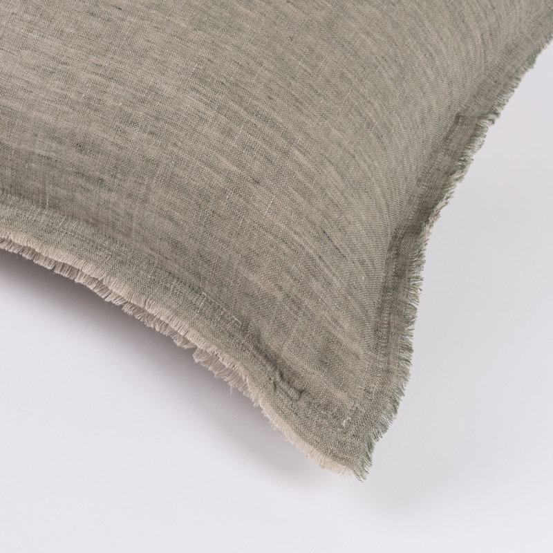 KENT PILLOW, OCHRE/NATURAL, EURO, Kale