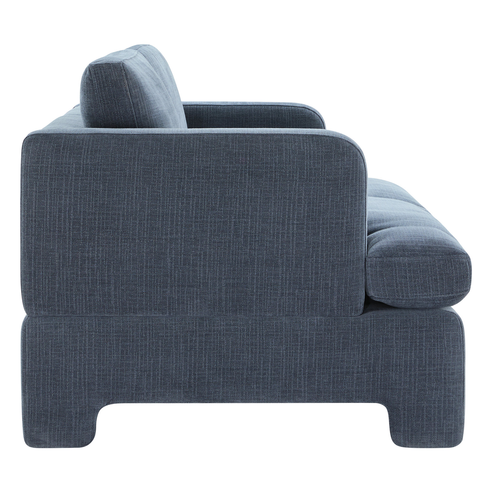 Jolie 77" Modular Sectional, Selene Indigo Performance Chenille