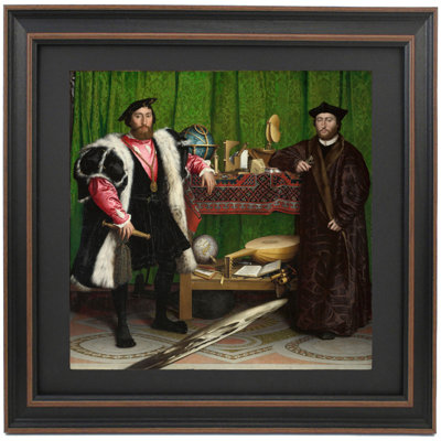 The Ambassadors By Hans Holbein The Younger