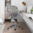 Rosdorf Park Jenrri Velvet Office Chair