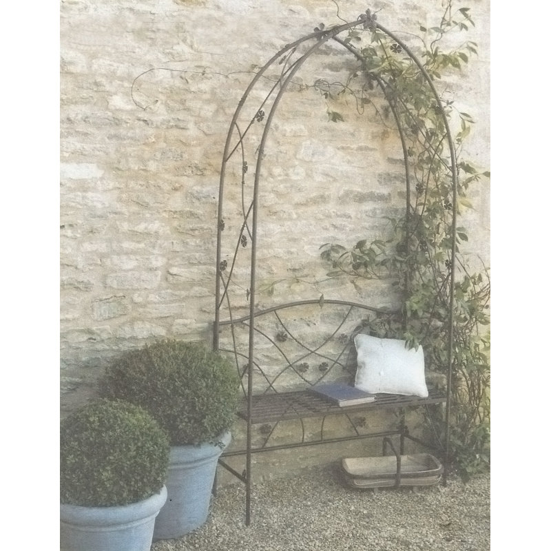 Eila Metal Outdoor Bench