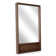 Malta Rectangle Wood Mirror with Shelf