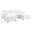 Canapé modulaire 86,5 po Chenille-1117419944
