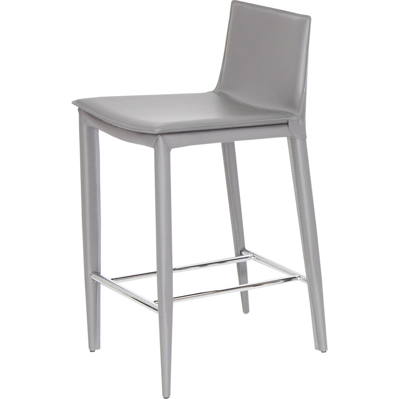 Tiffany Counter & Bar Stool, Gray, Counter Stool (25" Seat Height)