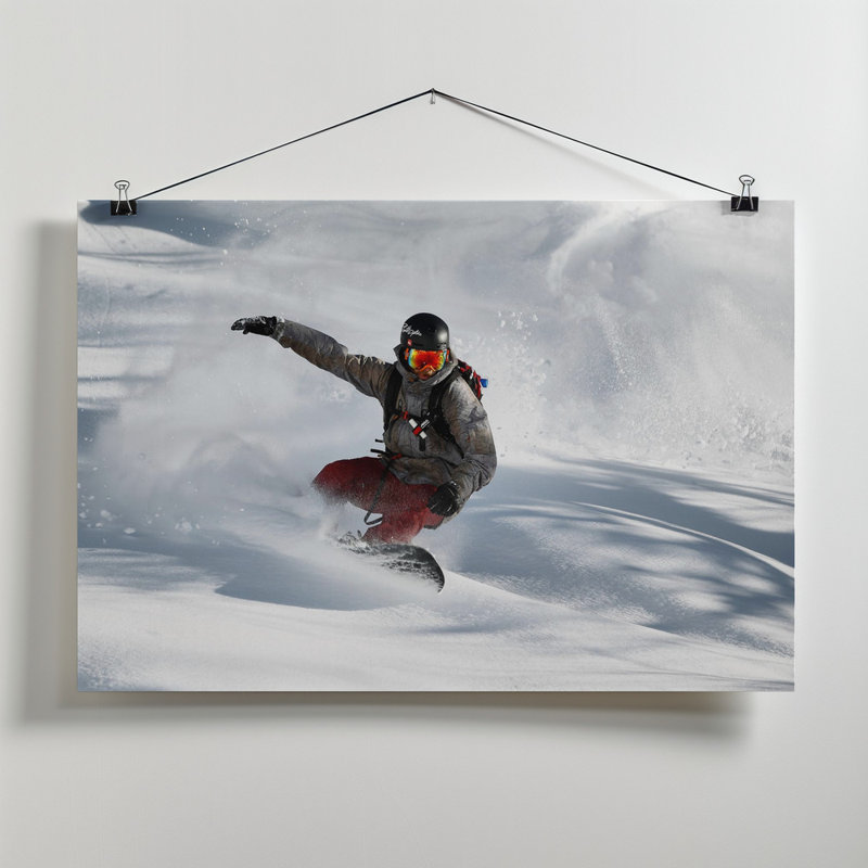 Frozen Moment by Jakob Sanne - Wrapped Canvas Print, 50.8cm H x 50.8cm W