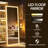 71x24 Inch Full Length Mirror with LED Lights, Ideal for Dressing and Room Decoration, Square Black Design-1751817322-1763227786