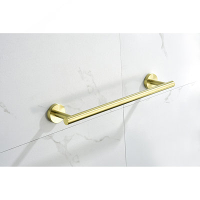 6 Piece Stainless Steel Bathroom Towel Rack Set Wall Mount