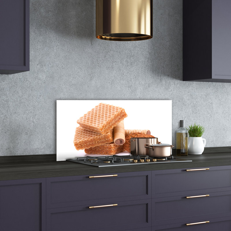 50cm W x 100cm L Glass Peel and Stick Panel