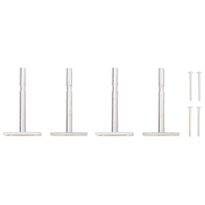 Jahray 2 Piece, 10 cm H x 60 cm W x 23.5 cm D, Grey